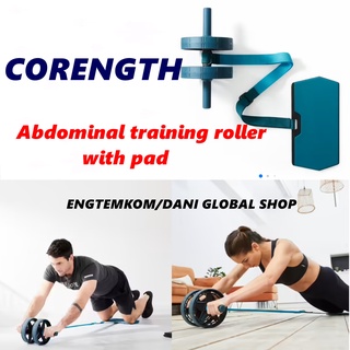 Abdominal wheel trainer roller with pad ลูกกลิ้งฝึกกล้ามท้อง พร้อมแผ่นรอง รุ่น Evolving CORENGTH