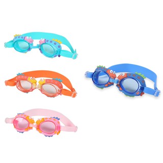 ภาพหน้าปกสินค้าQQ Store#แว่นตาว่ายน้ำเด็กมีหลากสี สายซิลิโคร ปรับสายได้ ที่เกี่ยวข้อง