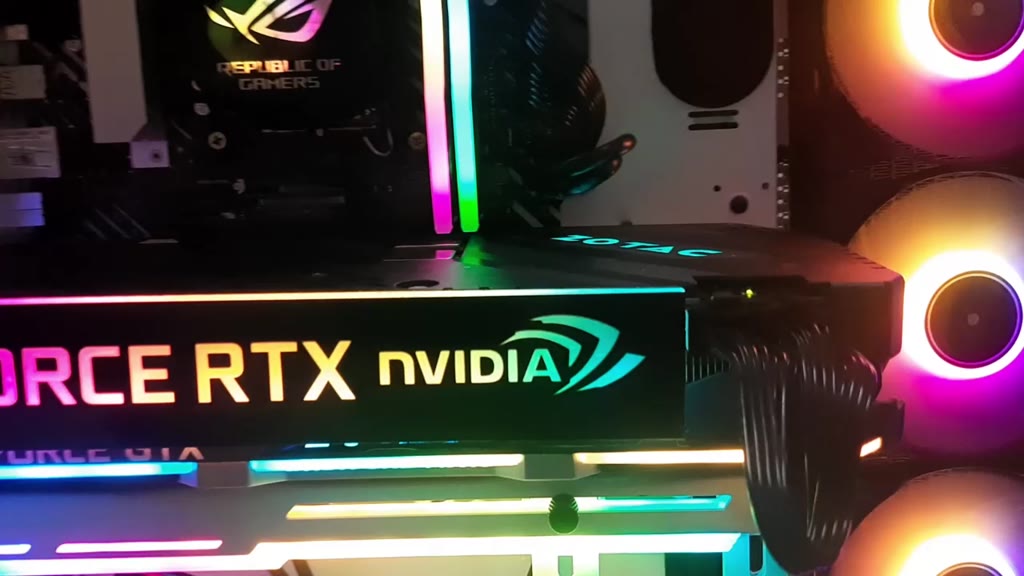RGB GPU แผงด้านข้างปรับแต่ง A-RGB VGA ตกแต่งการ์ดจอ ปรับแต่ง5V3PI AURA ...