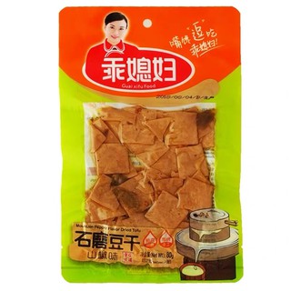 สินค้า เต้าหู้ทรงเครื่อง หม่าล่า พะโล้ พริกดอง乖媳妇石磨豆干80g