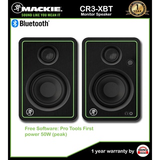 Mackie CR3-XBT 3" Creative Reference Multimedia Monitors (Pair) ลำโพงสำหรับงานสตูดิโอ รับประกันศูนย์ไทย 1 ปี