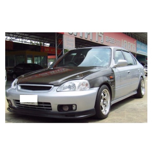 คิ้วขอบกระจก-คิ้วรีดน้ำขอบกระจก-คู่หน้า-ฮอนด้า-ซีวิค-ตาโต-honda-civic-1996-2000