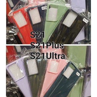 รุ่นใหม่✨พร้อมส่งในไทย✨เคสTPU​นิ่ม​สีพาสเทล For​ Galaxy S21 S21Plus​ S21Ultra / S21 Ultra