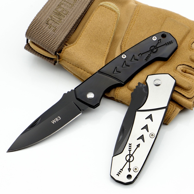 มีดพับ-มีดพับพกพา-folding-knife15cm-มีดอเนกประสงค์-มีดพับกลางแจ้ง-มีดพับสแตนเลส-camping-knife