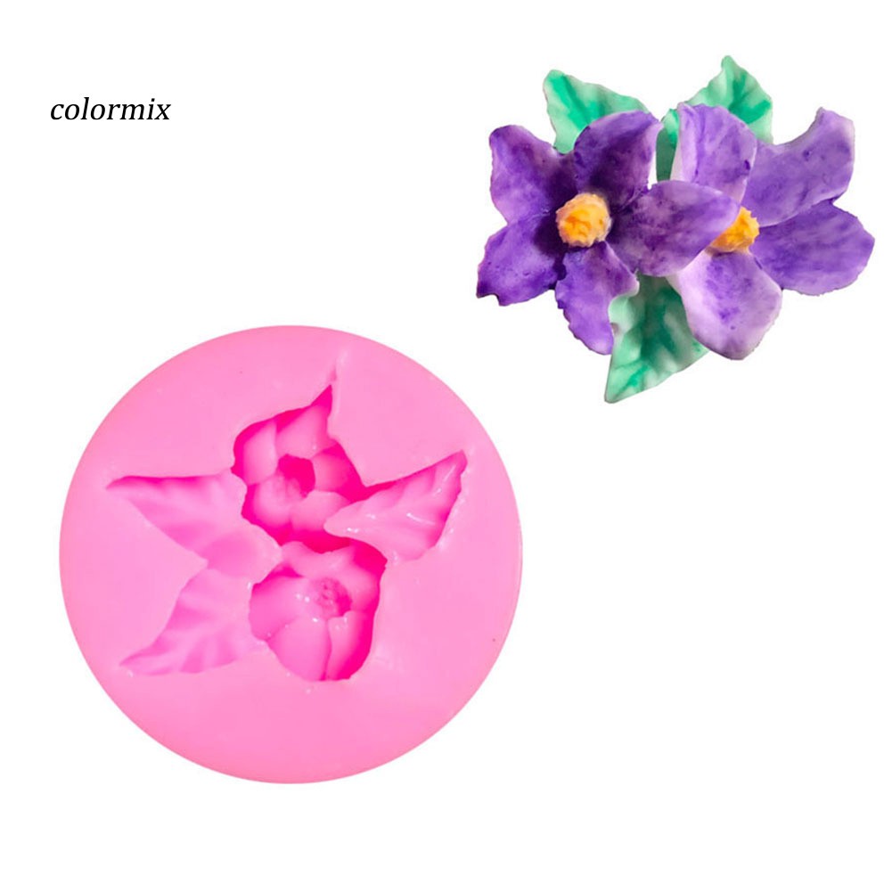 clmx-แม่พิมพ์ซิลิโคน-ลายดอกไม้-สําหรับตกแต่งเค้ก-ช็อคโกแลต-ฟองดองท์-diy