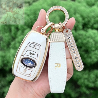 20-21 Subaru Key Cover Forester Outback Key Case XV Legacy Car Key Shell Buckle High-end Special
