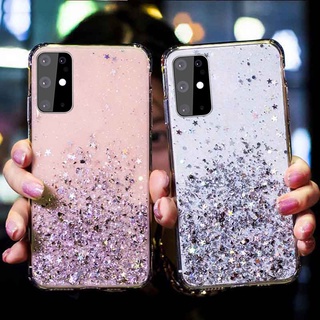 เคสโทรศัพท์มือถือลายกลิตเตอร์สําหรับ Oppo F9 F11 Pro A12 A31 A15 A15S A52 A92 A53 A33 A5 A9 2020