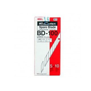 สินค้า ใบมีดคัตเตอร์ NT BD-100