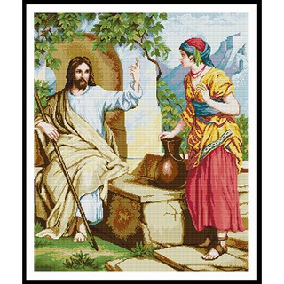 ชุดปักครอสติช พระเยซู พระคริสต์ (Jesus Cross stitch kit)