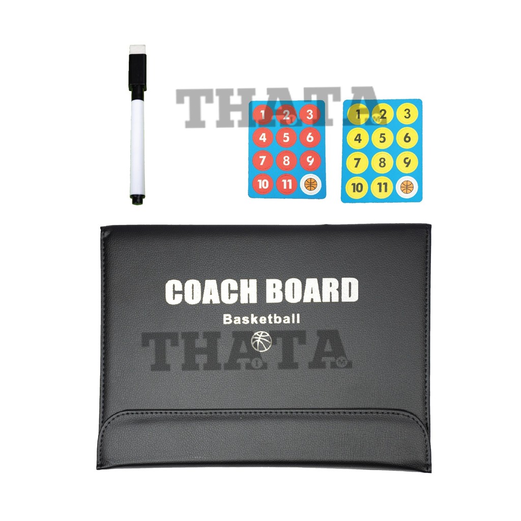 ภาพหน้าปกสินค้ากระดานวางแผน ฟุตบอล/บาสเกตบอล Coach Board Football / Basketball จากร้าน thatasport บน Shopee