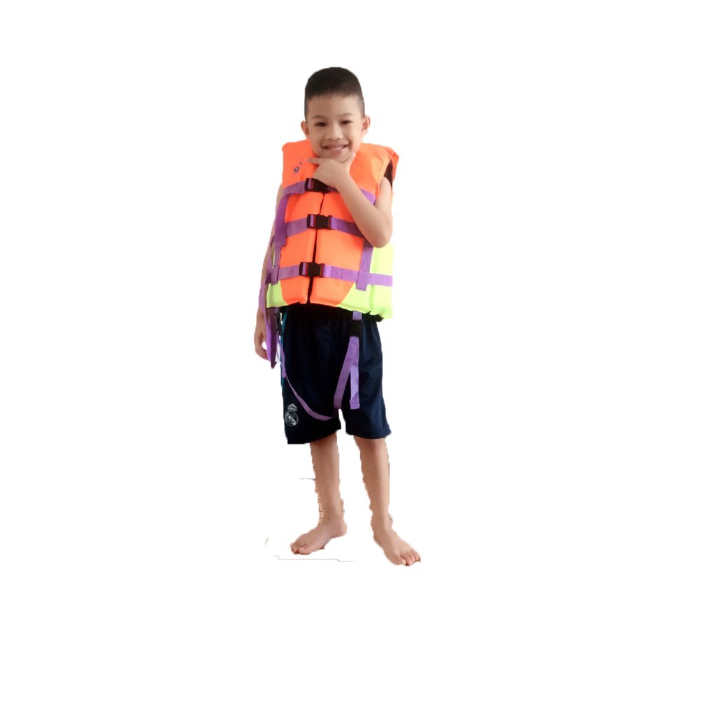ภาพสินค้าเสื้อชูชีพรุ่นT-005 ใชัพยุงตัวในการว่ายน้ำต่อผ้าสองสีมีนกหวีและสายรั้งขาสำหรับเด็กและผู้ใหญ่ จากร้าน cancamp13 บน Shopee ภาพที่ 4