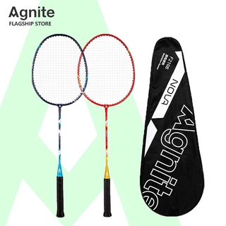 ภาพหน้าปกสินค้าAgnite ไม้แบดมินตัน แพคคู่ แถมกระเป๋าใส่ไม้แบด ออกกําลังกาย Badminton racket ที่เกี่ยวข้อง