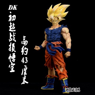 ♟▤✓Dragon Ball Z KD Goku hand-made ขนาดใหญ่จำกัด GK รูปปั้นขนาดใหญ่ Gohan รุ่นตกแต่งของขวัญ first super Saiyan
