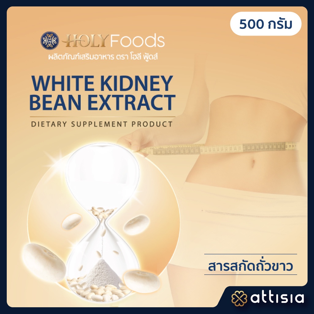 white-kidney-bean-extract-สารสกัดถั่วขาว-ขนาดบรรจุ-500-กรัม-ตรา-โฮลี-ฟู้ดส์