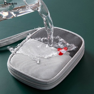 &lt;Dream&gt; กระเป๋าจัดเก็บยา แบบเปล่า แบบพกพา สําหรับเดินทาง ใช้ในรถยนต์ แท็บเล็ต ใช้ในครัวเรือน