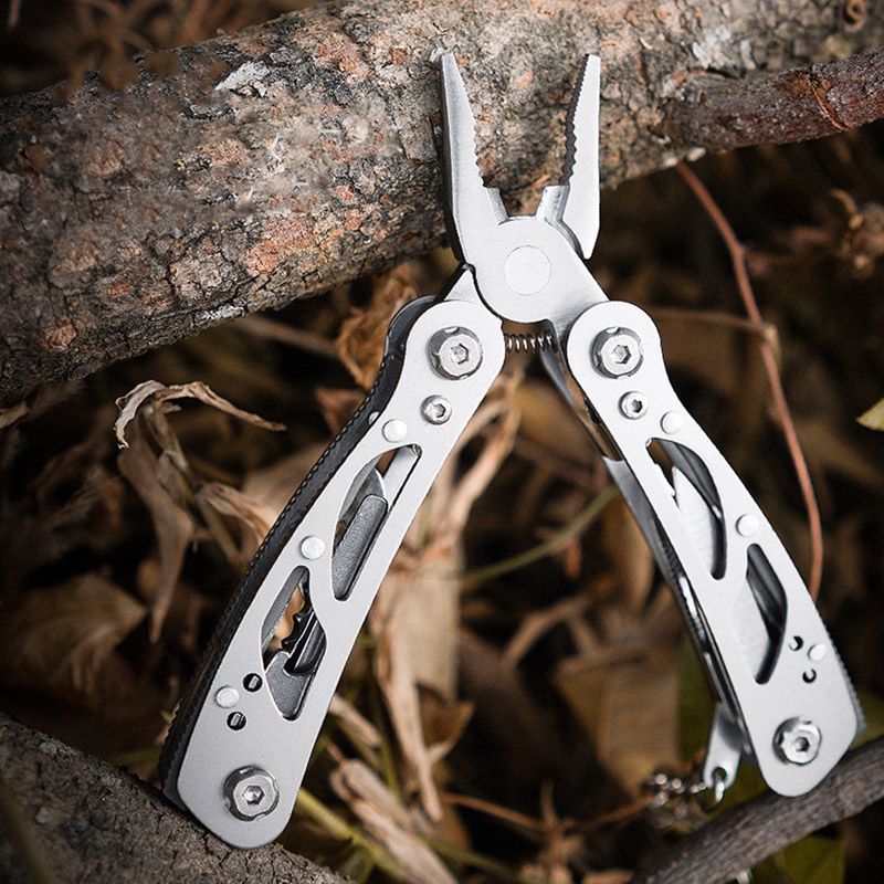 plier-คีมสเตนเลสพับไขควงแบบพกพาสำหรับ-outdoorมัลติฟังก์ชั่น