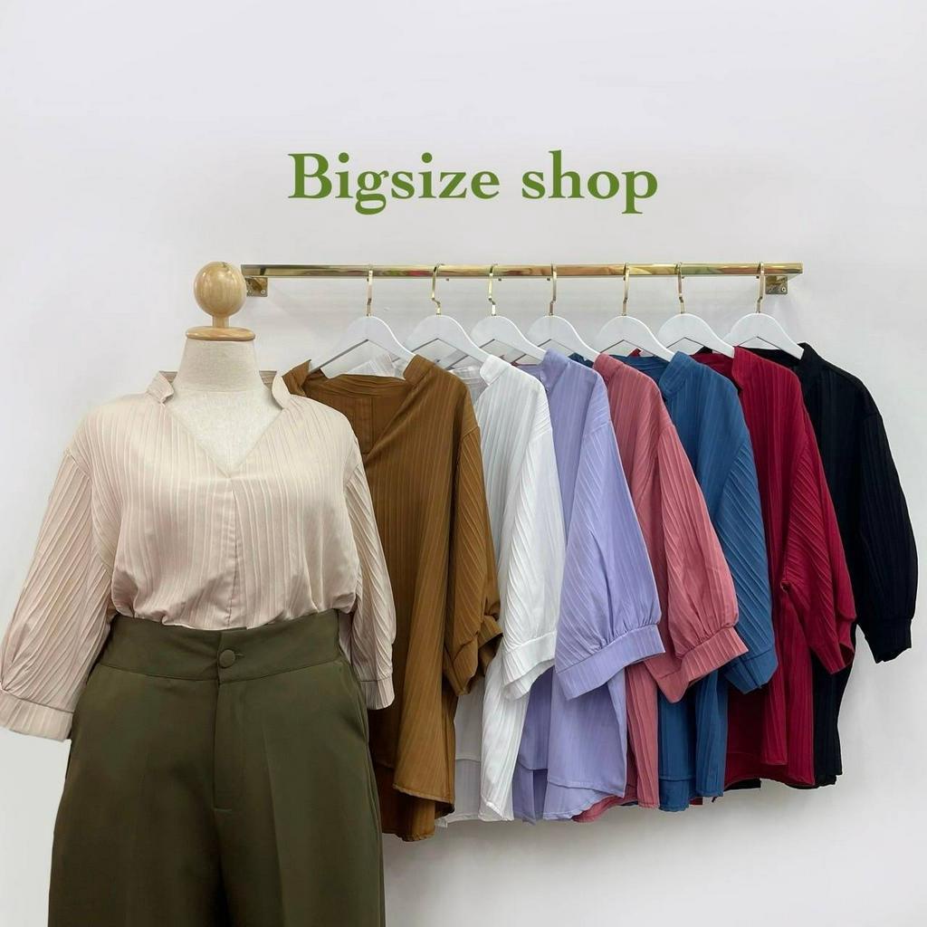 plussize-เสื้อคนอ้วน-อก46-52-ยาว28