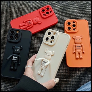 เคสXiaomi เคส 11Tpro ค่ะ note 10 pro 5G POCO F3 POCO X3 / X3PRO POCO X3 GT XIAOMI 11 LITE เคสโทรศัพท์มือถือ วงเล็บ ลายหมีโหด 3D violent bear xiaomi 11T PRO XIAOM 11LITE Redmi 9T XIAOMI 10 Redmi NOTE9 PRO case