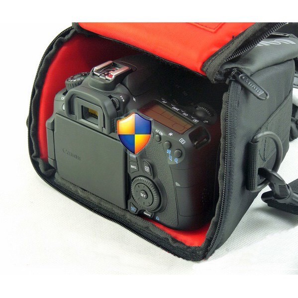 กระเป๋ากล้องทรงสามเหลี่ยม-canon-รองรับกล้อง-1-เลนส์-1-ขนาดกะทัดรัด