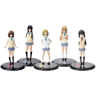 (แท้/มือ2) Banpresto K-ON! Akiyama Mio Kumitateshiki Figure,Kotobuki Tsumugi,Tainaka Ritsu~Houkago Tea Time Shuugou! vee