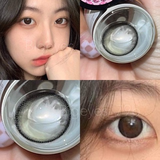 ✨Gray ขนาดตาโต สายตาปกติ สายตาสั้น (Bigeyes) ☀️กรองแสง uv ✔️จดทะเบียนถูกต้อง 🇰🇷คอนแทคเลนส์สัญชาติเกาหลี🇰🇷