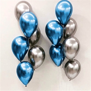 5pcs 12Inch Metalic metallic Color Shining Chrome Latex balon belon ballon Balloon Party