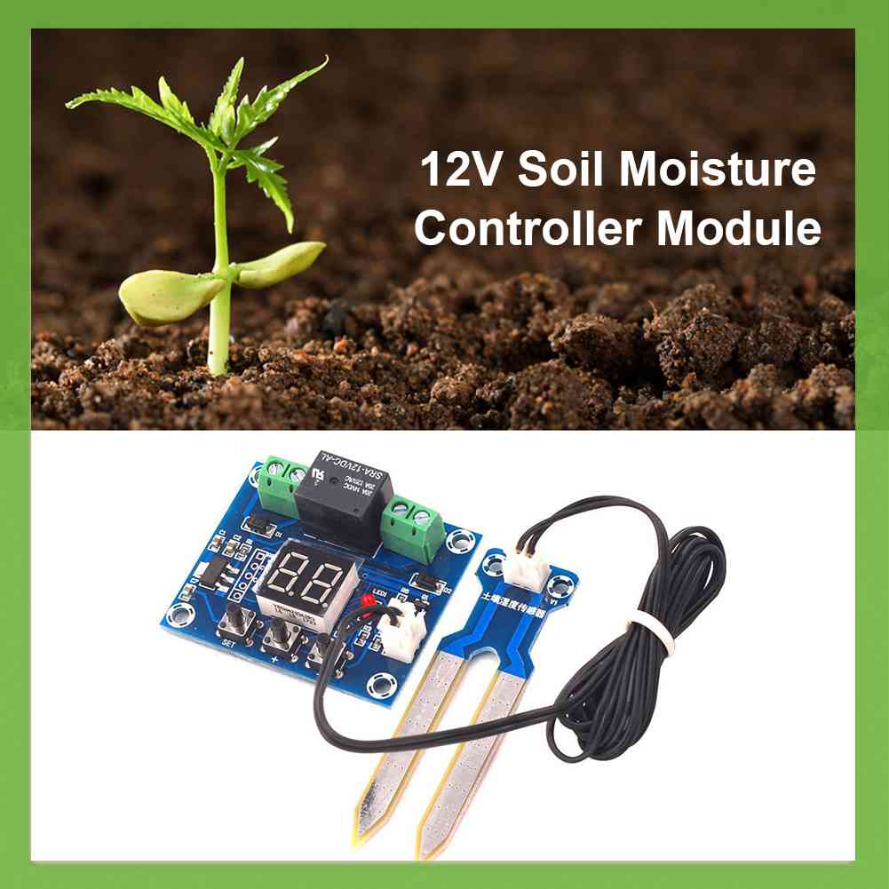 12v-ดิจิตอล-ดิน-ความชื้น-เซนเซอร์-ควบคุม-อัตโนมัติ-รดน้ํา-โมดูล-โพรบ