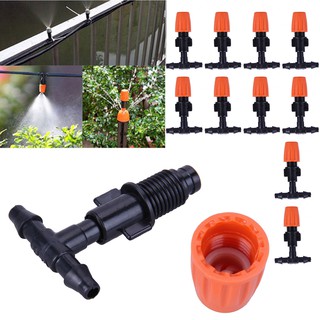 สินค้า ☛10Pcs/Set DIY Micro Drip Irrigation Plant Watering Hose Sprinklers