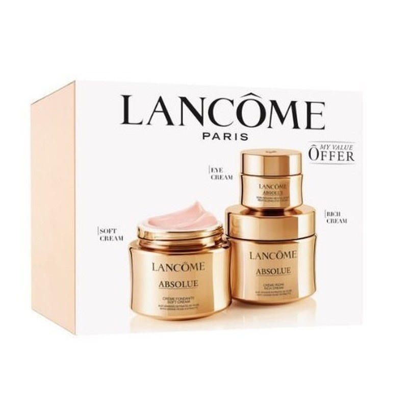 Lancome Absolue Range ครีมบํารุงผิวหน้าสําหรับเดินทาง 3ชิ้น/ชุด ...