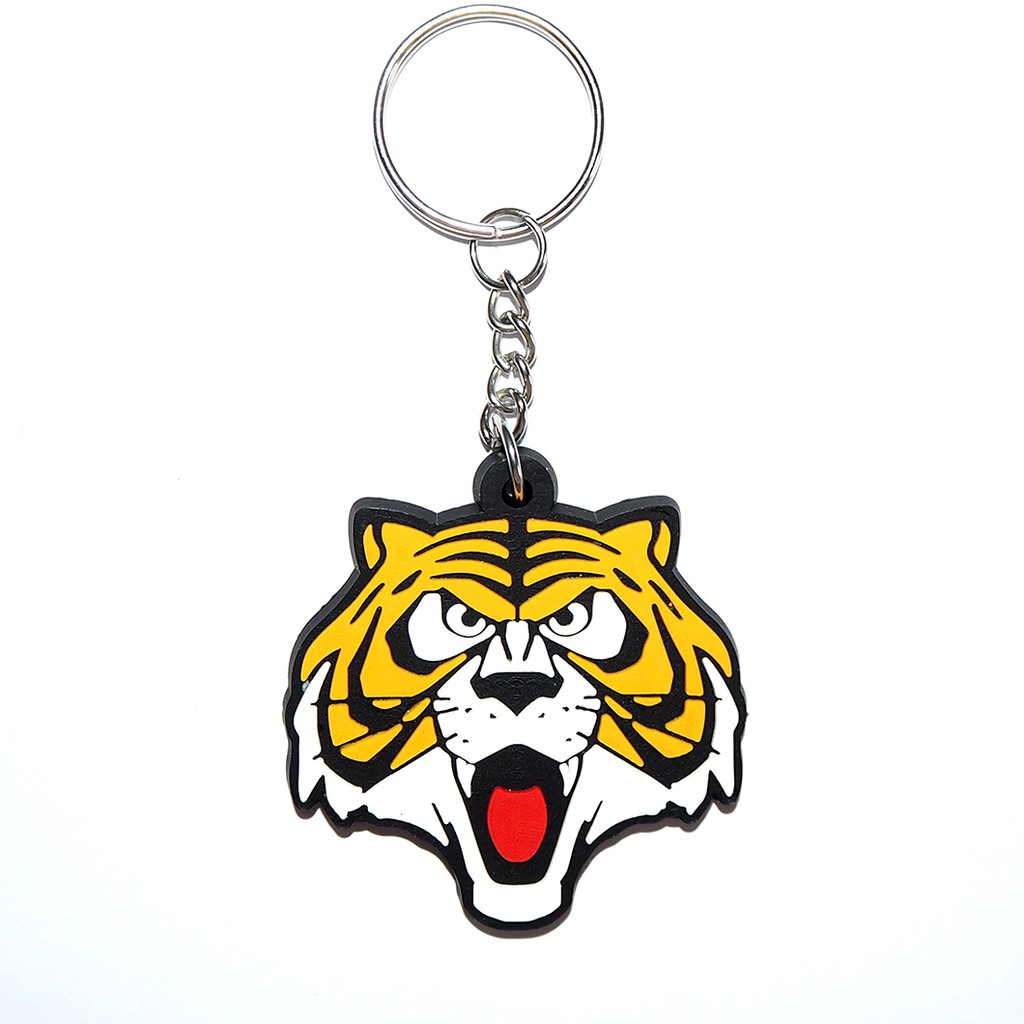 ภาพหน้าปกสินค้าพวงกุญแจยาง Tiger mask หน้ากากเสือ มวยปล้ำ จากร้าน bbbsib บน Shopee