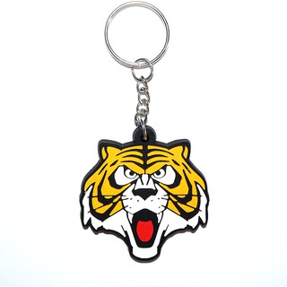 ภาพขนาดย่อของภาพหน้าปกสินค้าพวงกุญแจยาง Tiger mask หน้ากากเสือ มวยปล้ำ จากร้าน bbbsib บน Shopee
