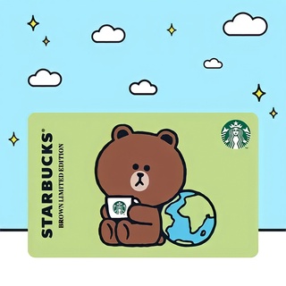 ภาพขนาดย่อของภาพหน้าปกสินค้าบัตร Starbucks ลาย BROWN EARTH DAY (LIMITED EDITION) / บัตร Starbucks (บัตรของขวัญ / บัตรใช้แทนเงินสด) จากร้าน johnnystb บน Shopee