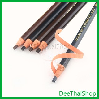 DeeThai ดินสอเขียนคิ้ว ติดทนนาน  ดินสอเขียนคิ้ว กันน้ำ    Eye Pencil 1 PCS