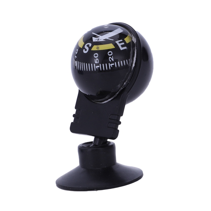 new-car-vehicle-floating-ball-magnetic-navigation-compass-black