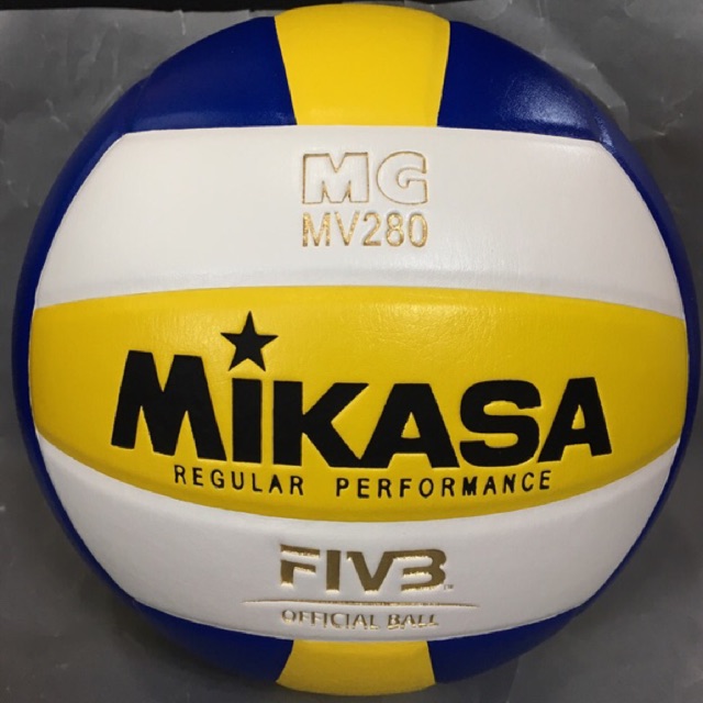 ลูกวอลเลย์บอล-วอลเลย์บอล-หนังพียู-mikasa-รุ่น-mv280-หนัง-pu-ของแท้-100