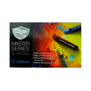 ภาพหน้าปกสินค้าสีชอล์ก 12 สี ตรา Master Art รุ่น Master series Oil Pastels ซึ่งคุณอาจชอบสินค้านี้