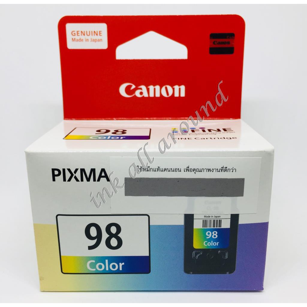 ตลับหมึกอิงค์เจ็ท CL-98 สี CANON PL-98 COLOR | Shopee Thailand