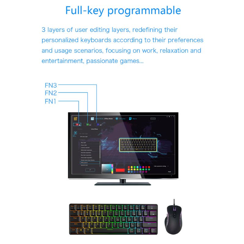 ลดราคาสูง-doublebuy-คีย์บอร์ดเล่นเกม-rgb-61-คีย์-type-c-ขนาดเล็ก-สําหรับแล็ปท็อป-คอมพิวเตอร์ตั้งโต๊ะ-สํานักงาน