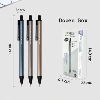 Faster Gel Oil Pen CX513 ปากกาลูกลื่นเจล ฟาสเตอร์ 0.5 มม. (1ด้าม)
