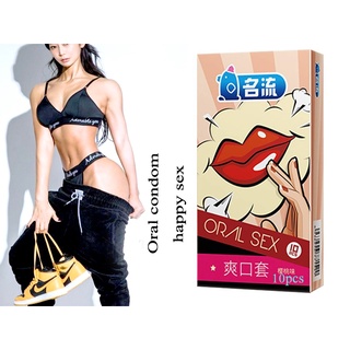 ภาพหน้าปกสินค้าMingLiu Oral condoms 10pecs ออรอล ถุงยางรุ่น Oral แบบบางเฉียบ 10ชิ้น ขนาด 50-52-54มม ที่เกี่ยวข้อง