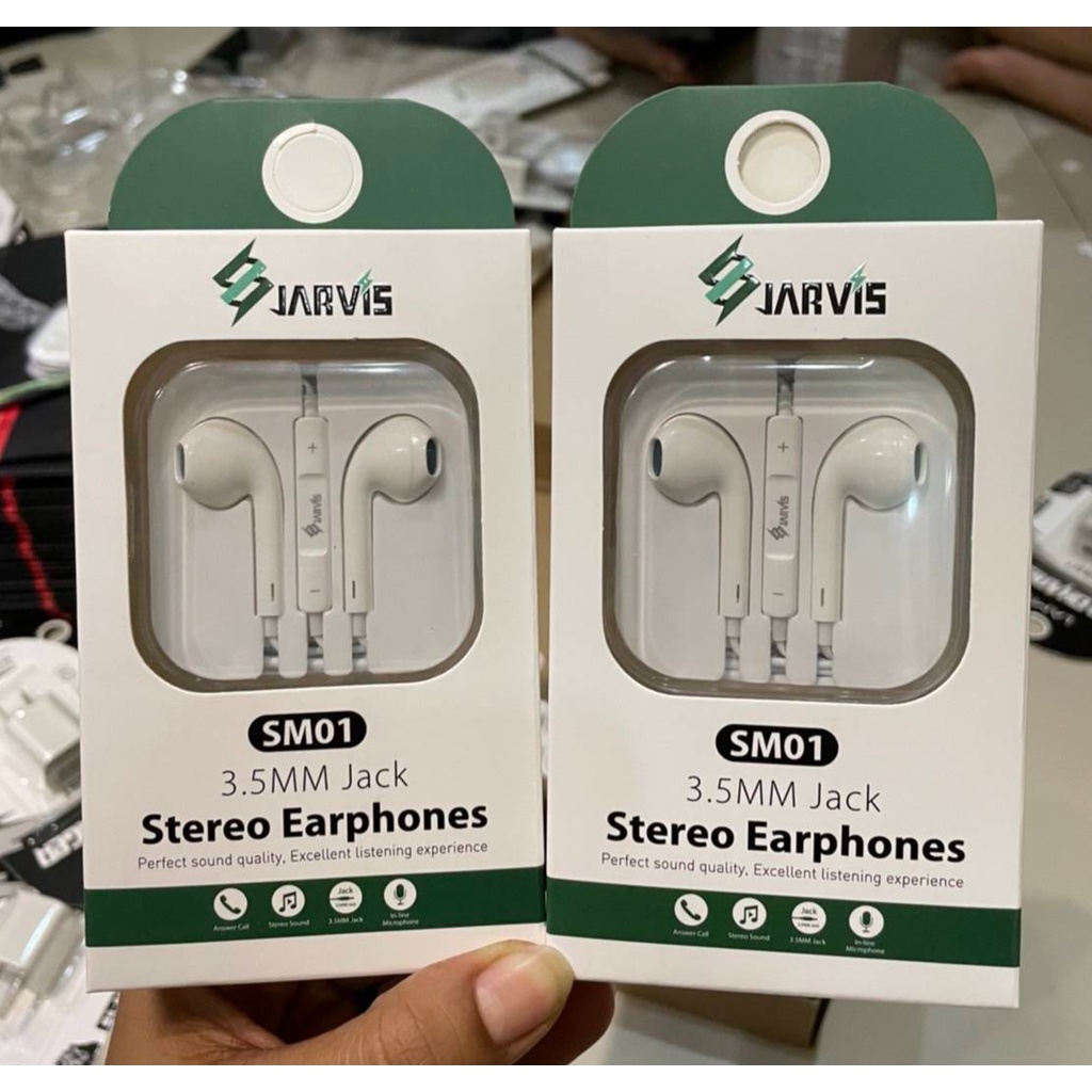 หูฟัง Jarvis SM01 เชื่อมต่อ jack 3.5MM เสียงแน่นๆ เสียงเบสหนัก เสียง ...
