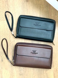 🌟 Giorgio Armani  Long Wallet กระเป๋าใบยาว