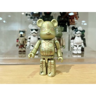 (ของแท้ญี่ปุ่นไม่มีกล่อง) Be@rbrick Series 10 Gold Lady Robot (Bearbrick)