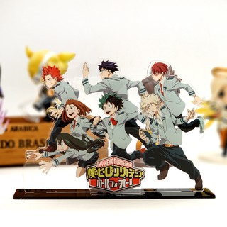 ฟิกเกอร์ My Boku No Hero Academia Family Group Running Acrylic