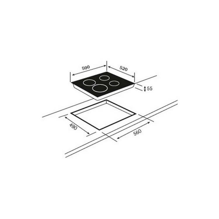 เตาฝังเซรามิก-teka-ve4-60cm-teka-ve4-เตาฝัง-เตาฝัง-kitchen-sale