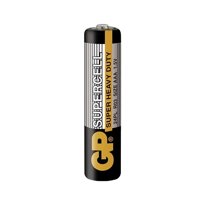 gp-supercell-carbon-zinc-ถ่าน-aaa-1-5v-gp24plsis-is4-แพ็ค-4ชิ้น-ถ่านรีโมท-ถ่านไฟฉาย-ถ่านนาฬิกา-และถ่านของเล่น