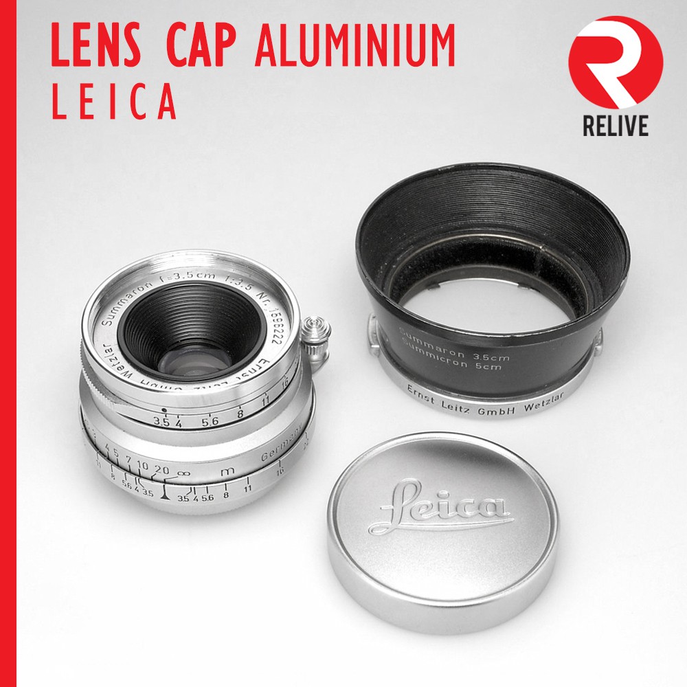 ภาพสินค้าฝาปิดหน้าเลนส์ Leica Lens Cap Aluminium  ฝาคลอบ ฝาปิดเลนส์ ไลก้า อลูมิเนียม คุณภาพดี แข็งแรง ฝาปิดกล้อง ฝาเลนส์ จากร้าน vissavat บน Shopee ภาพที่ 8