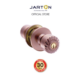 JARTON ลูกบิดห้องทั่วไป สแตนเลส 304 หัวมะยม สี AC จานใหญ่ แข็งแรง ทนทาน ติดตั้งง่าย รุ่น 101040