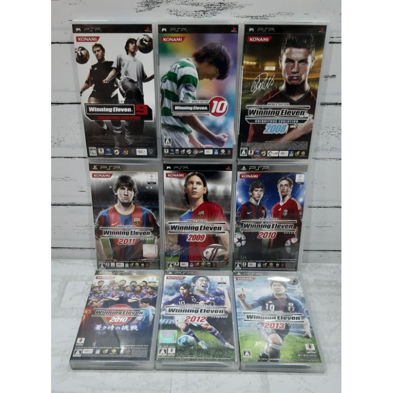 ภาพหน้าปกสินค้าแผ่นแท้  Winning Eleven รวมภาค (Japan) วินนิ่ง วินนิง Pro Evolution Soccer PES ฟุตบอล จากร้าน japan.gameshop.rareitems บน Shopee