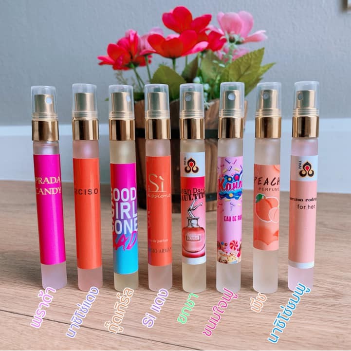 ภาพหน้าปกสินค้าน้ำหอมการบินไทยแท้ 10 ml. ทุก 10 ขวด แถม 1 ขวด จากร้าน fairycutebeautytip บน Shopee